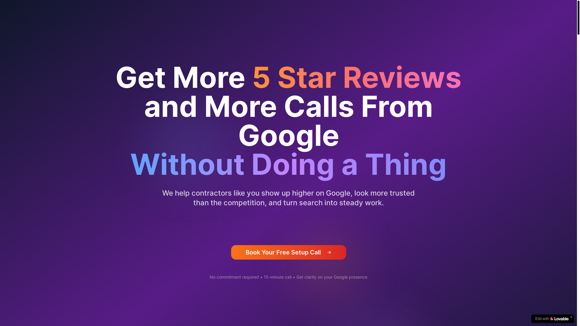 website screenshot of https://reviewsflux.com/