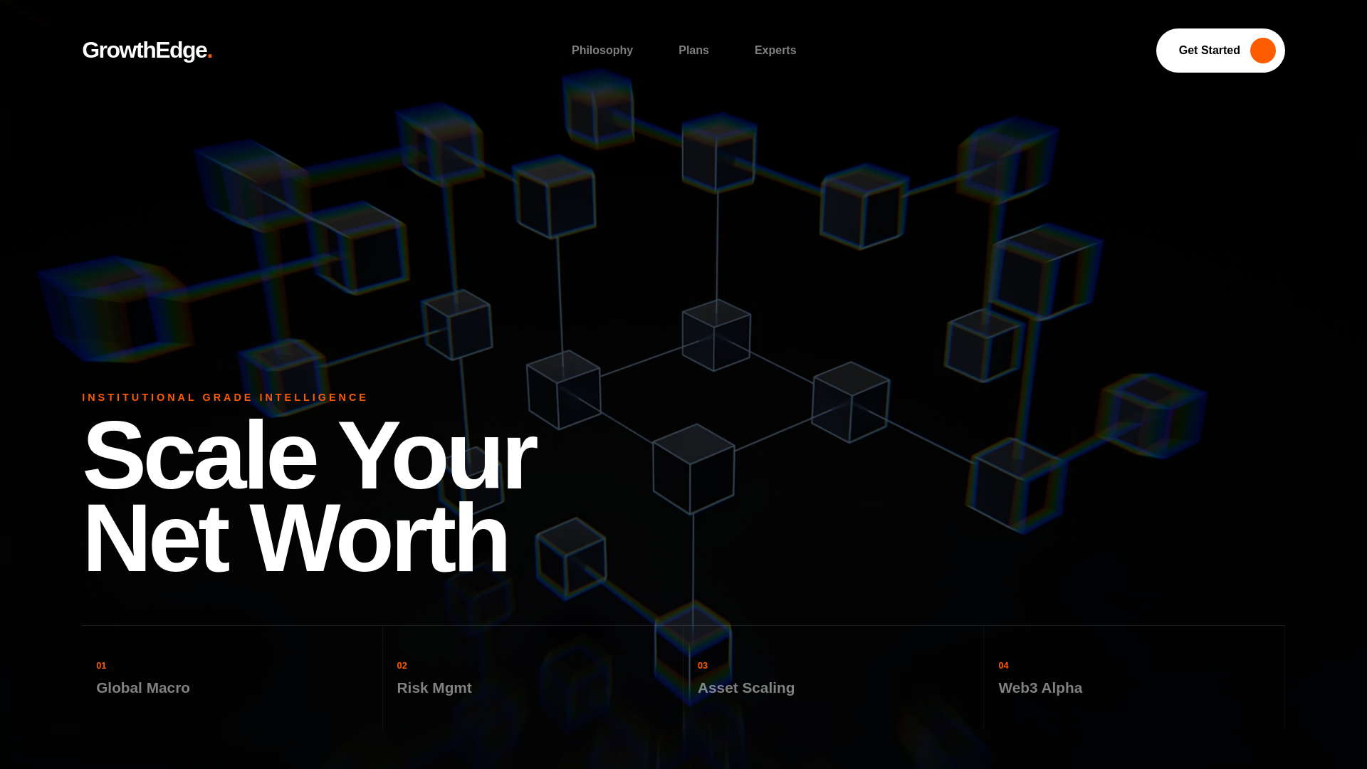 website screenshot of https://executerbase.digital/