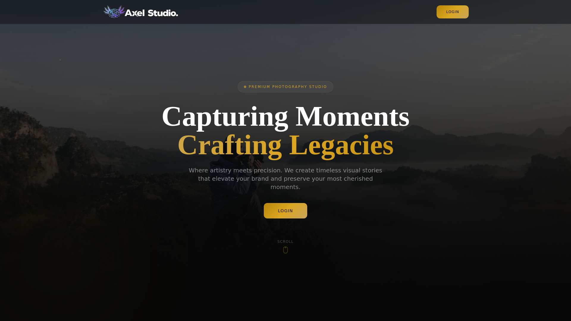 website screenshot of https://axelstudio.site/