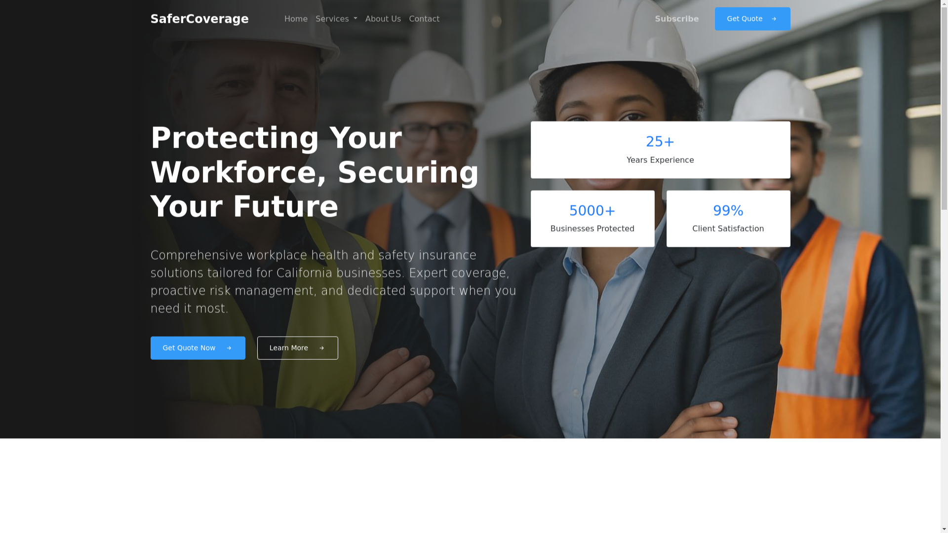 website screenshot of https://safercoverage.pages.dev/