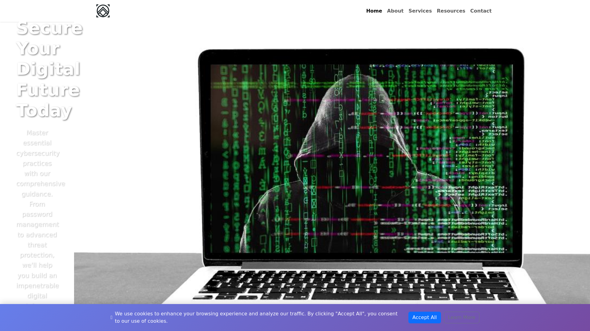 website screenshot of https://tucebai.pro/