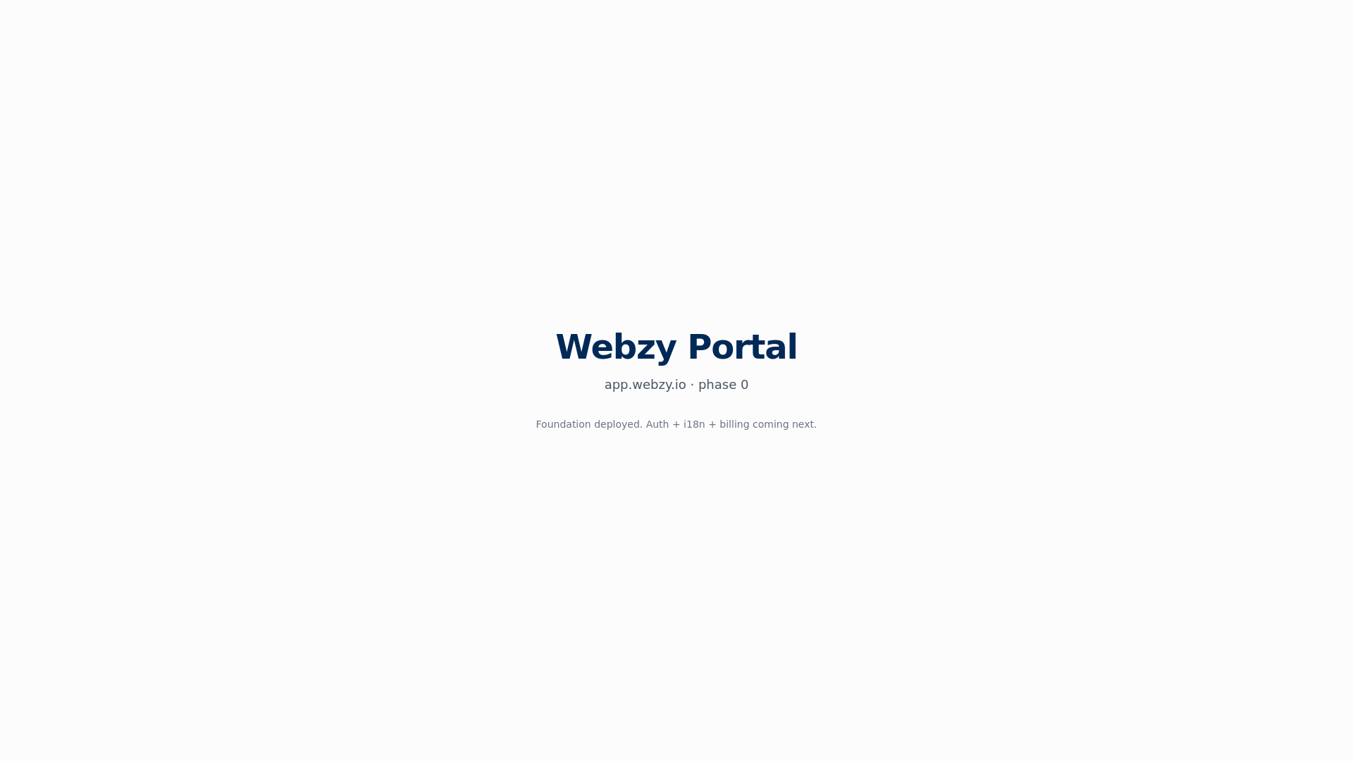 website screenshot of https://webzyportal.pages.dev/