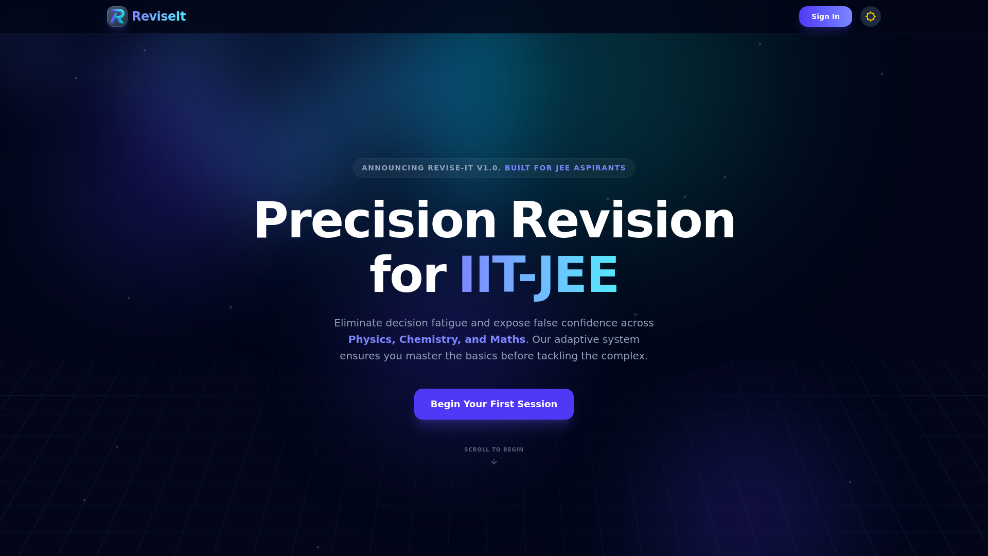 website screenshot of https://reviseit.pages.dev/