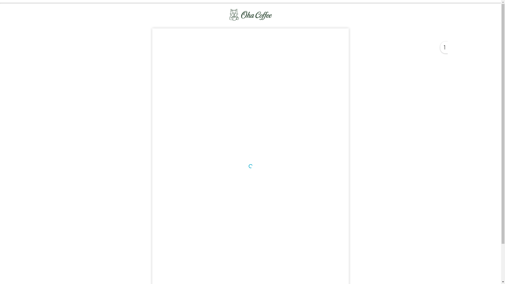 website screenshot of https://ohacoffe.com/