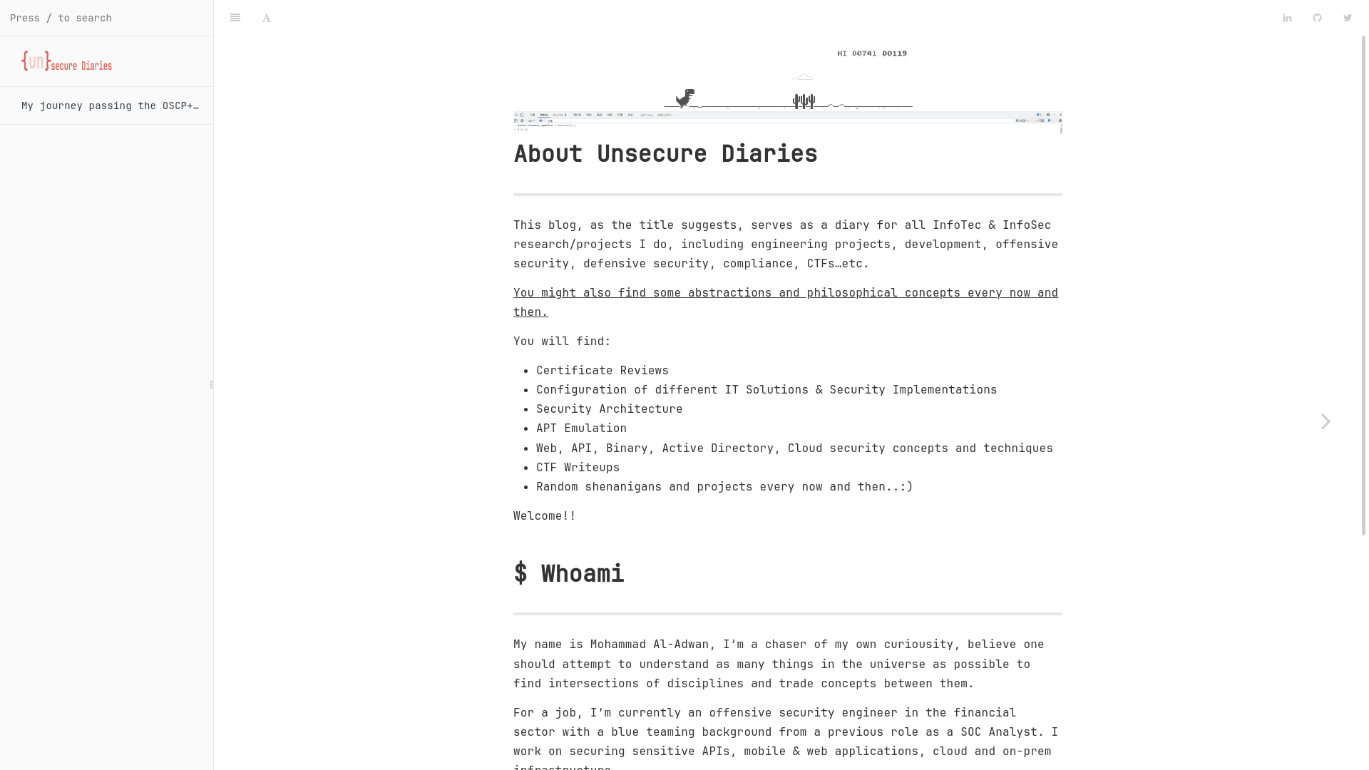 website screenshot of https://adwan-diaries.pages.dev/