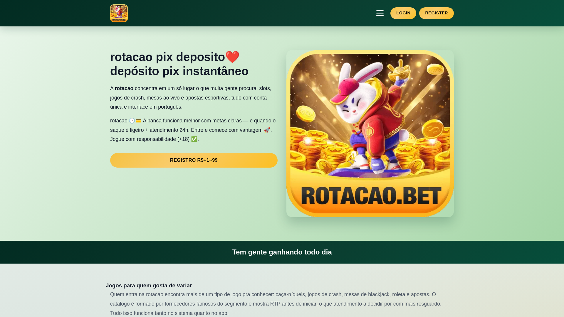 website screenshot of https://rotacaor.com/