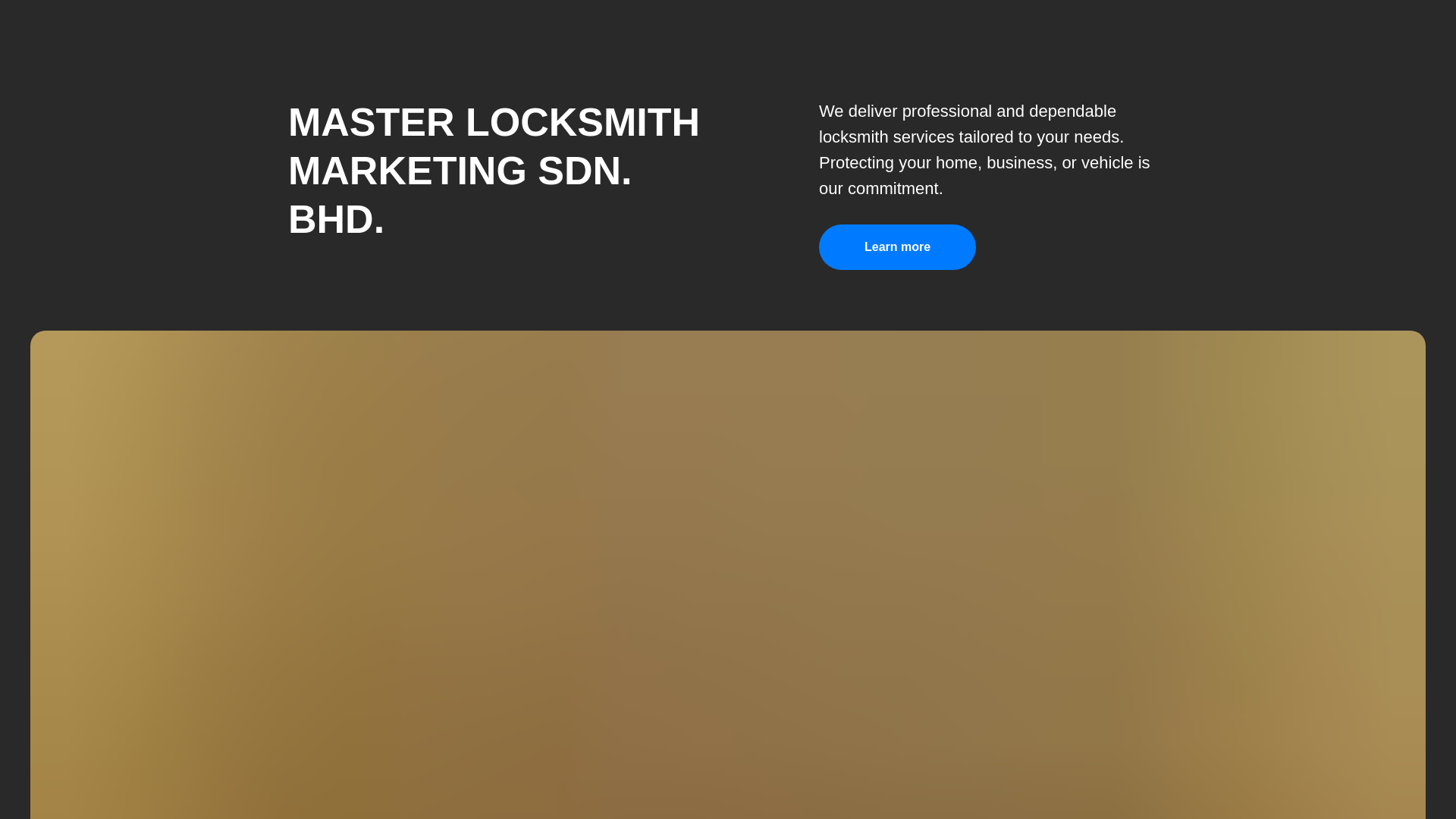 website screenshot of https://masterlocksmithmal.com/