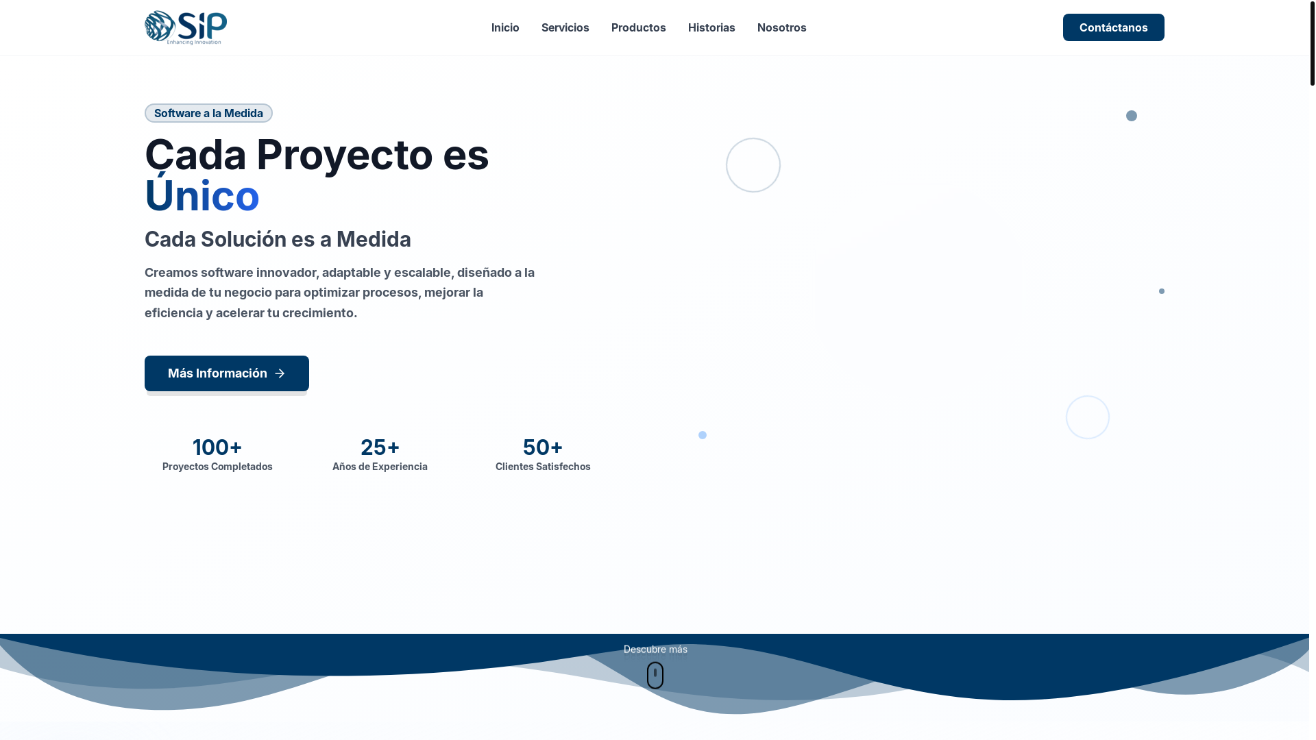 website screenshot of https://landingpage-sip.pages.dev/