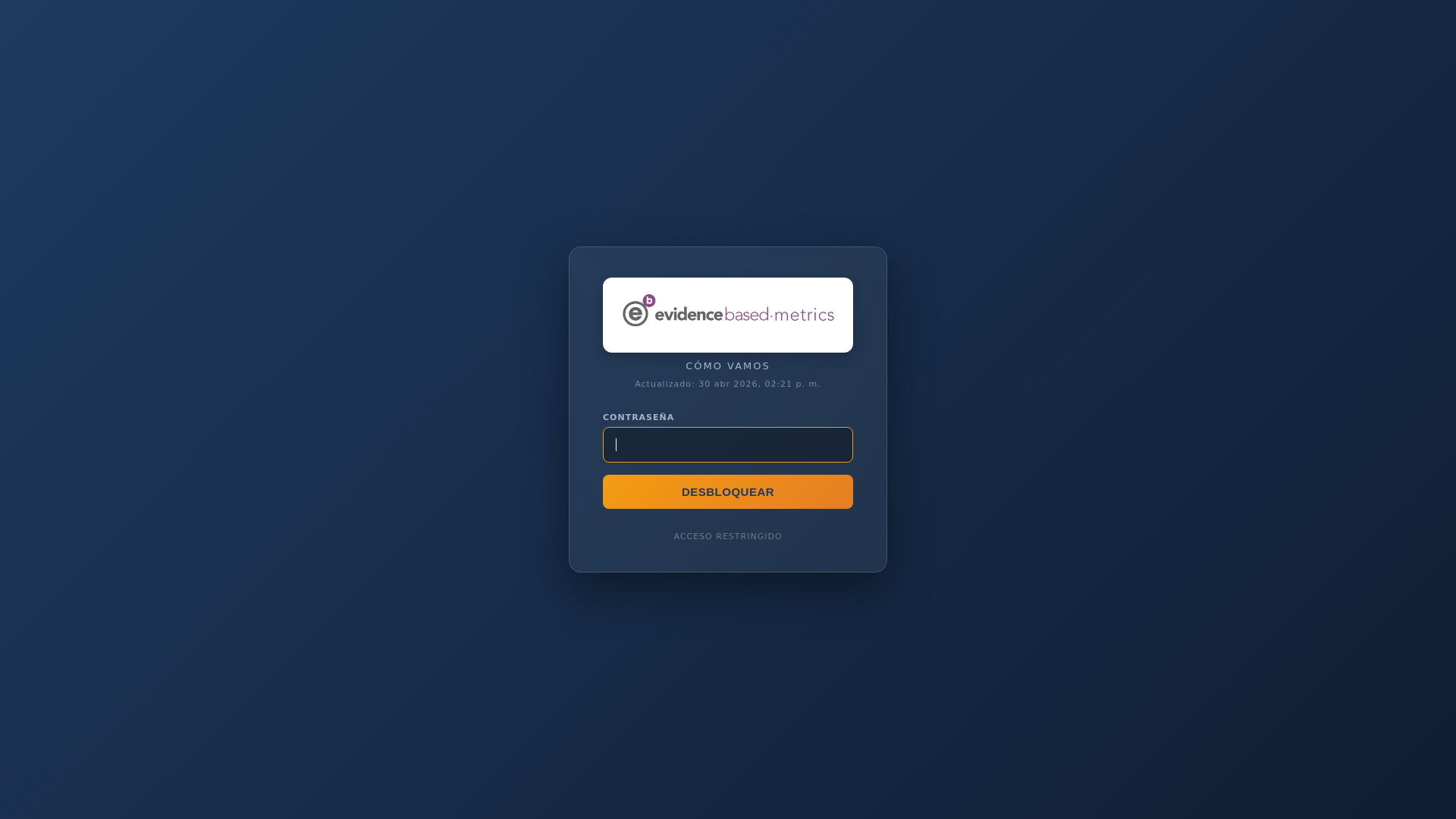 website screenshot of https://dashboard-eb-metrics.pages.dev/