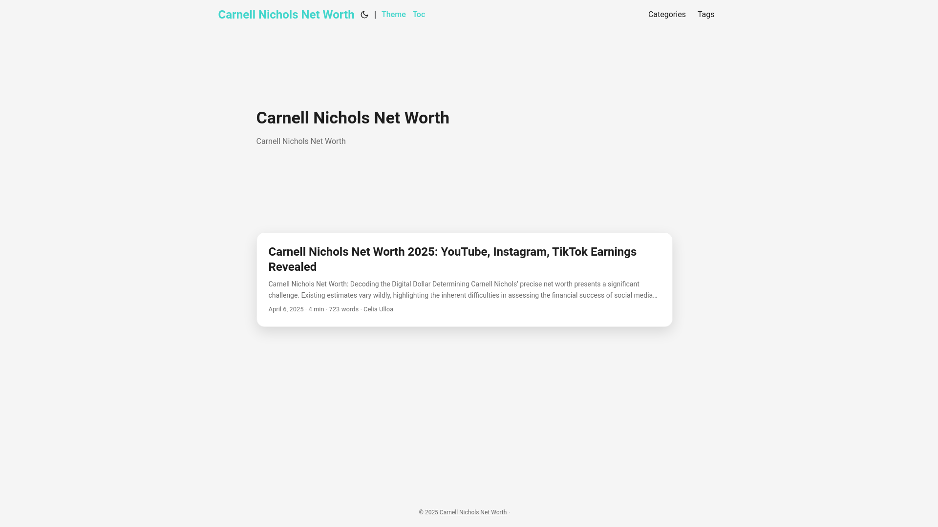 website screenshot of https://carnell-nichols-net-worth.pages.dev/