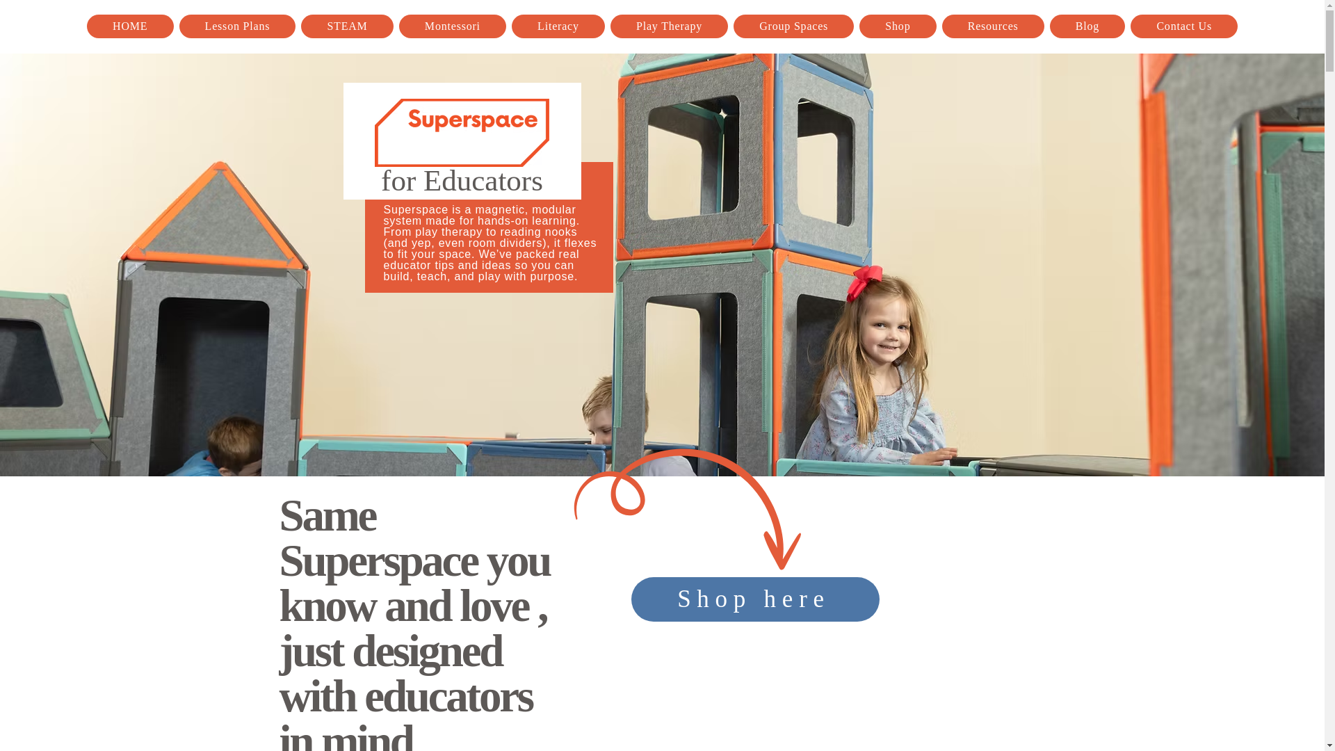 website screenshot of https://opensuperspace4educatorsnetwork.com/