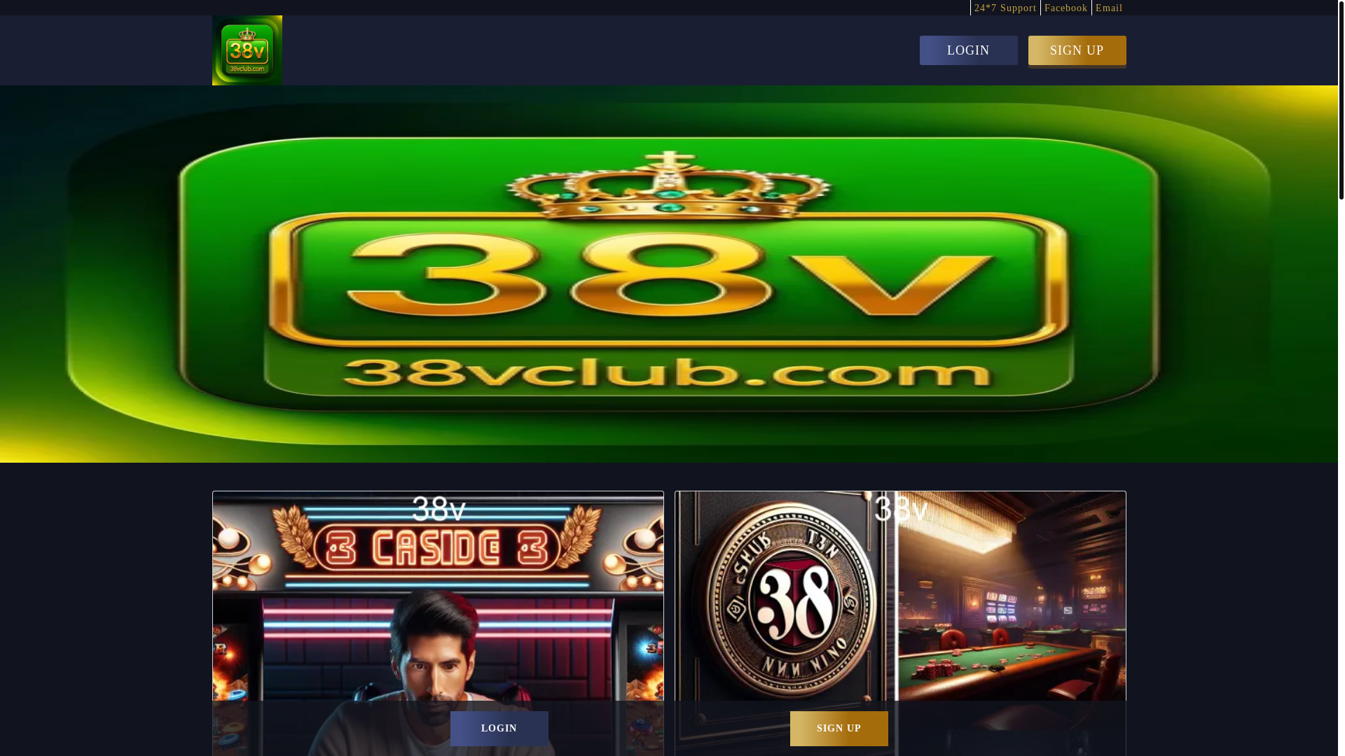 website screenshot of https://38vclub.com/