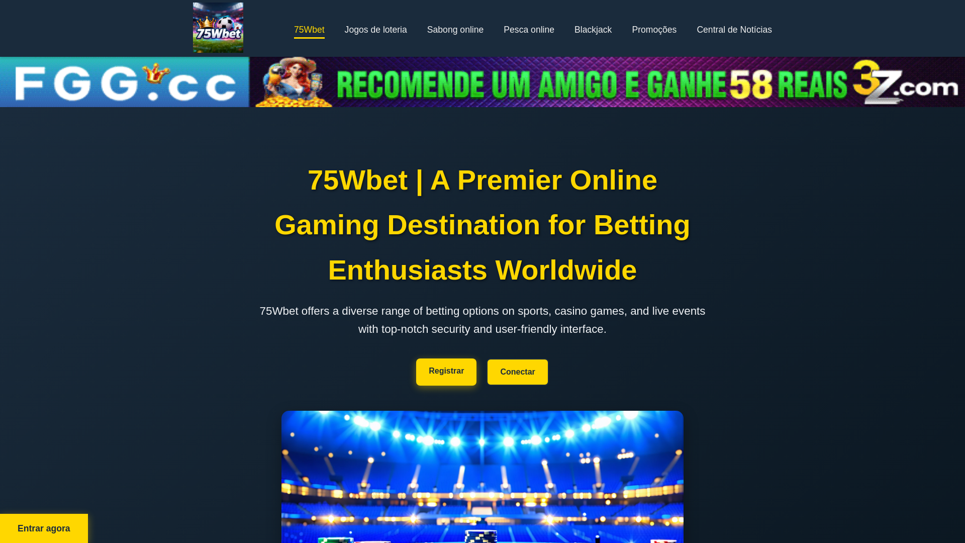 website screenshot of https://75wbeta.com