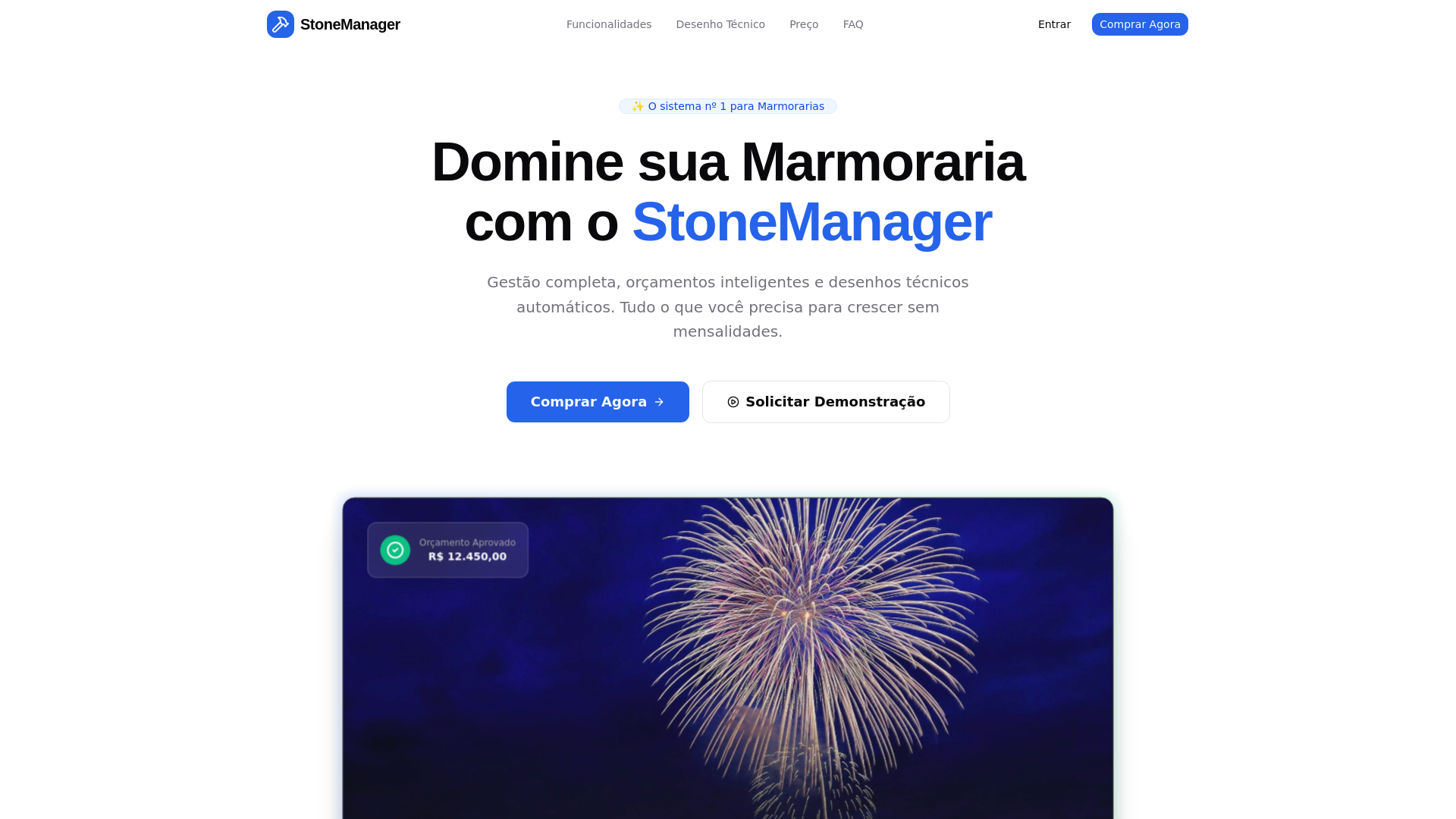 website screenshot of https://stonemanager.pages.dev/