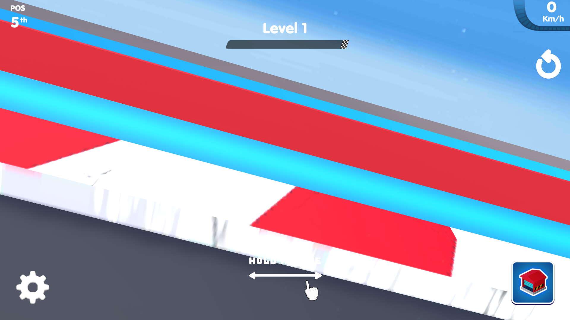 website screenshot of https://kart-racing.pages.dev/