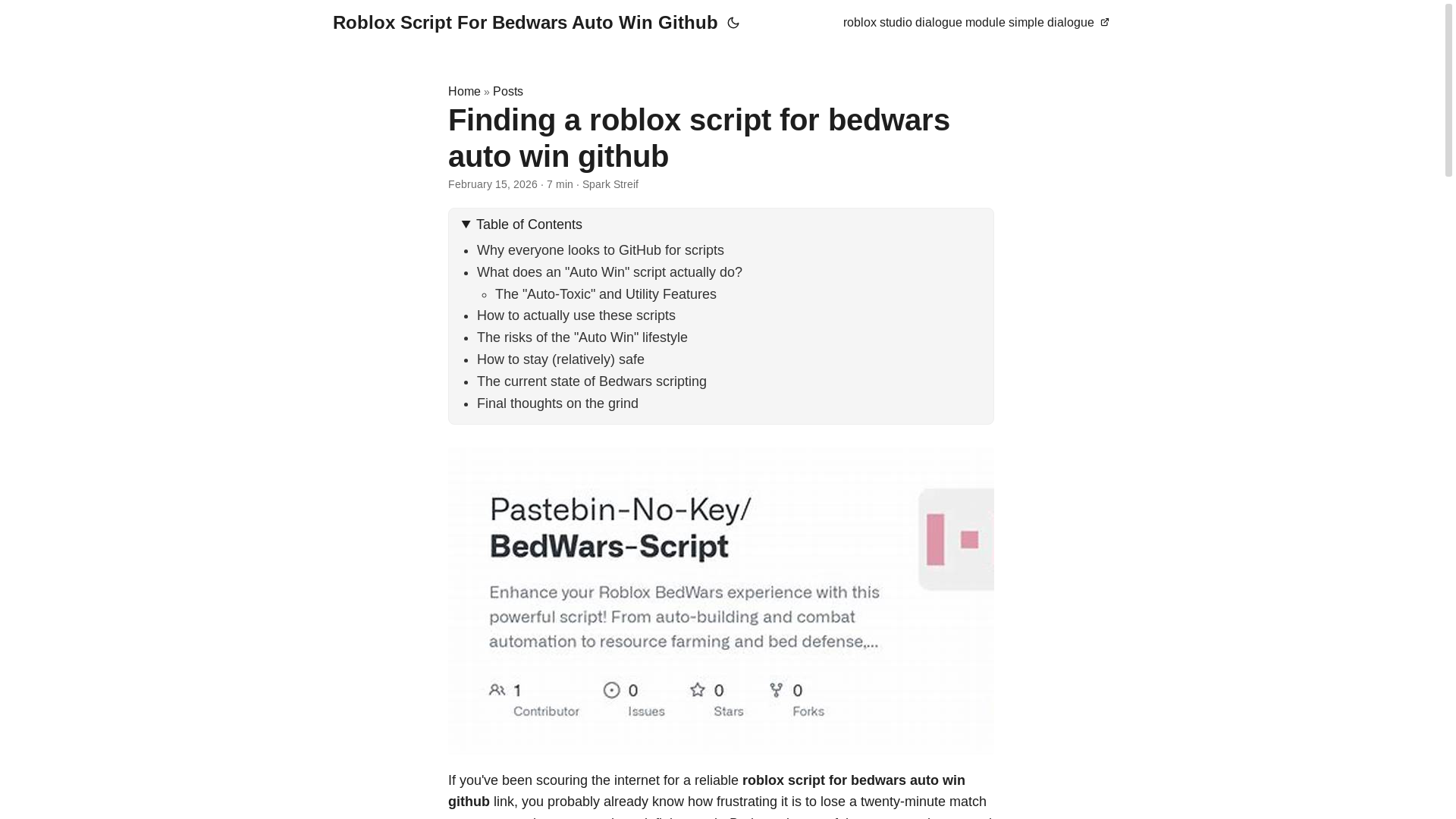 website screenshot of https://roblox-script-for-bedwars-auto-win-github.pages.dev/