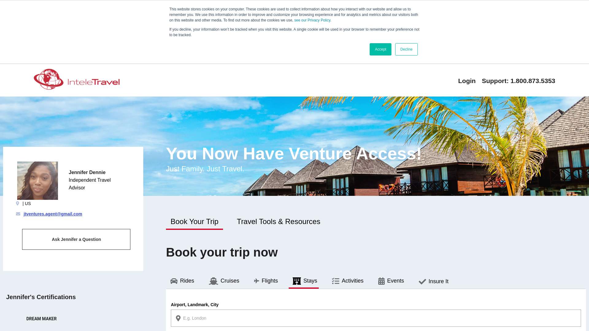 website screenshot of https://jtventurepass.com/