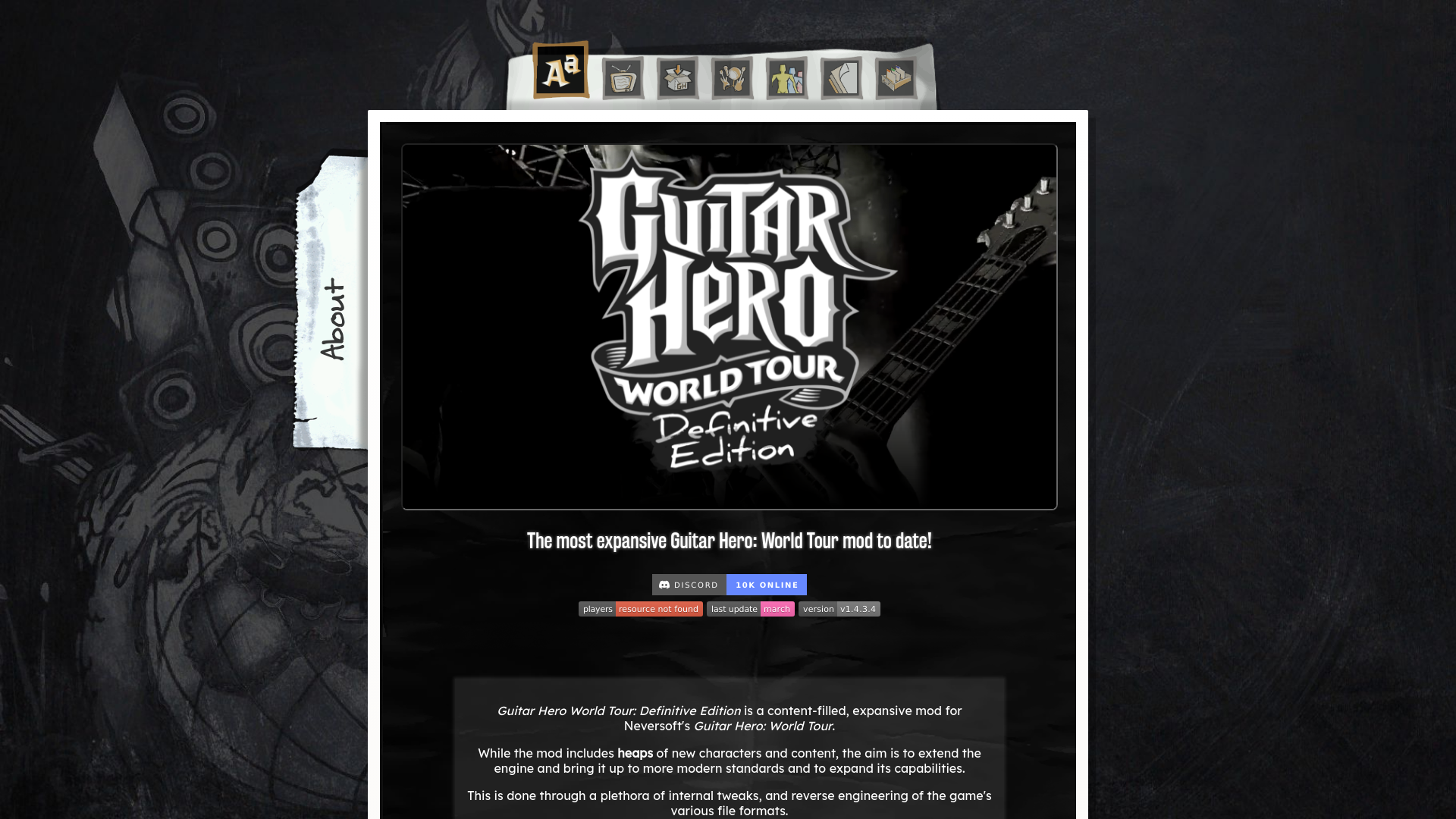 website screenshot of https://ghwt.de/