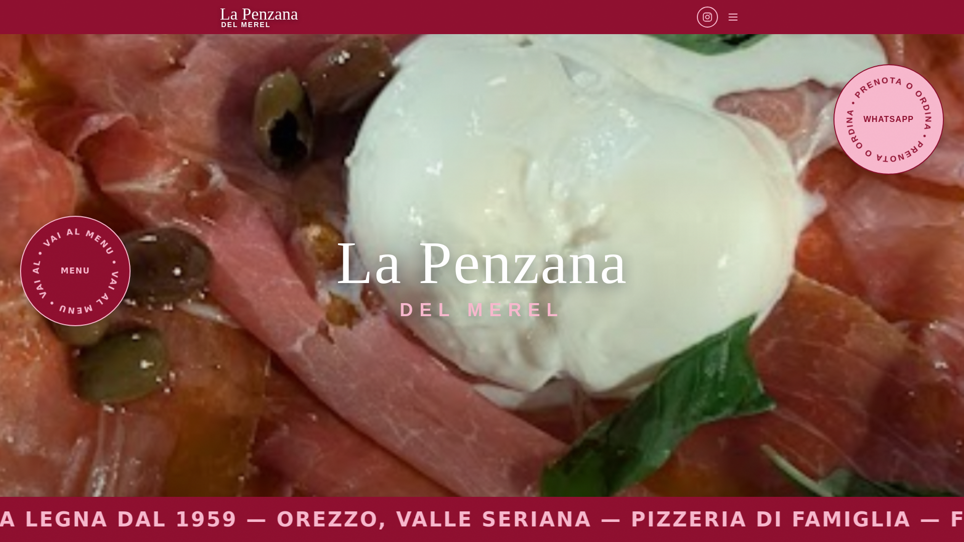 website screenshot of https://la-penzana-del-merel.pages.dev/