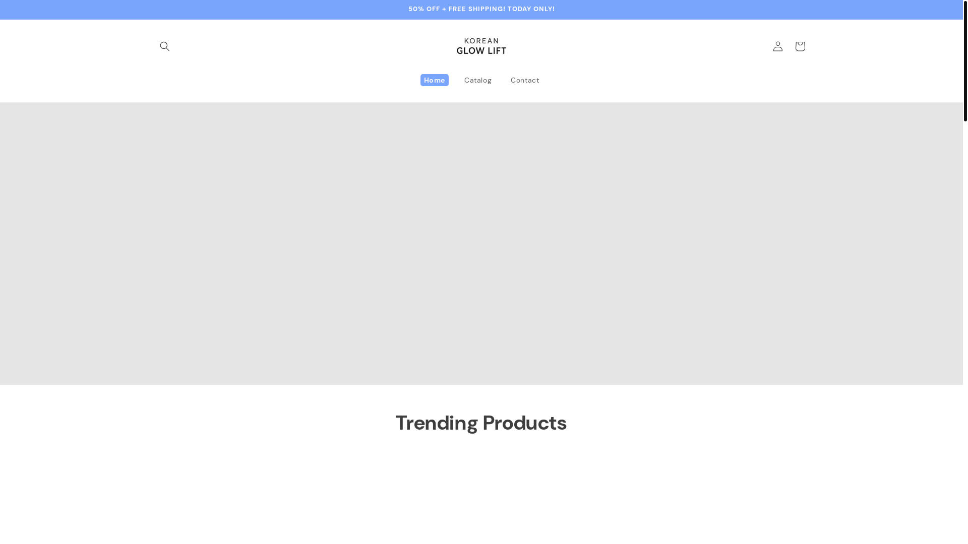 website screenshot of https://koreanglowlift.com/