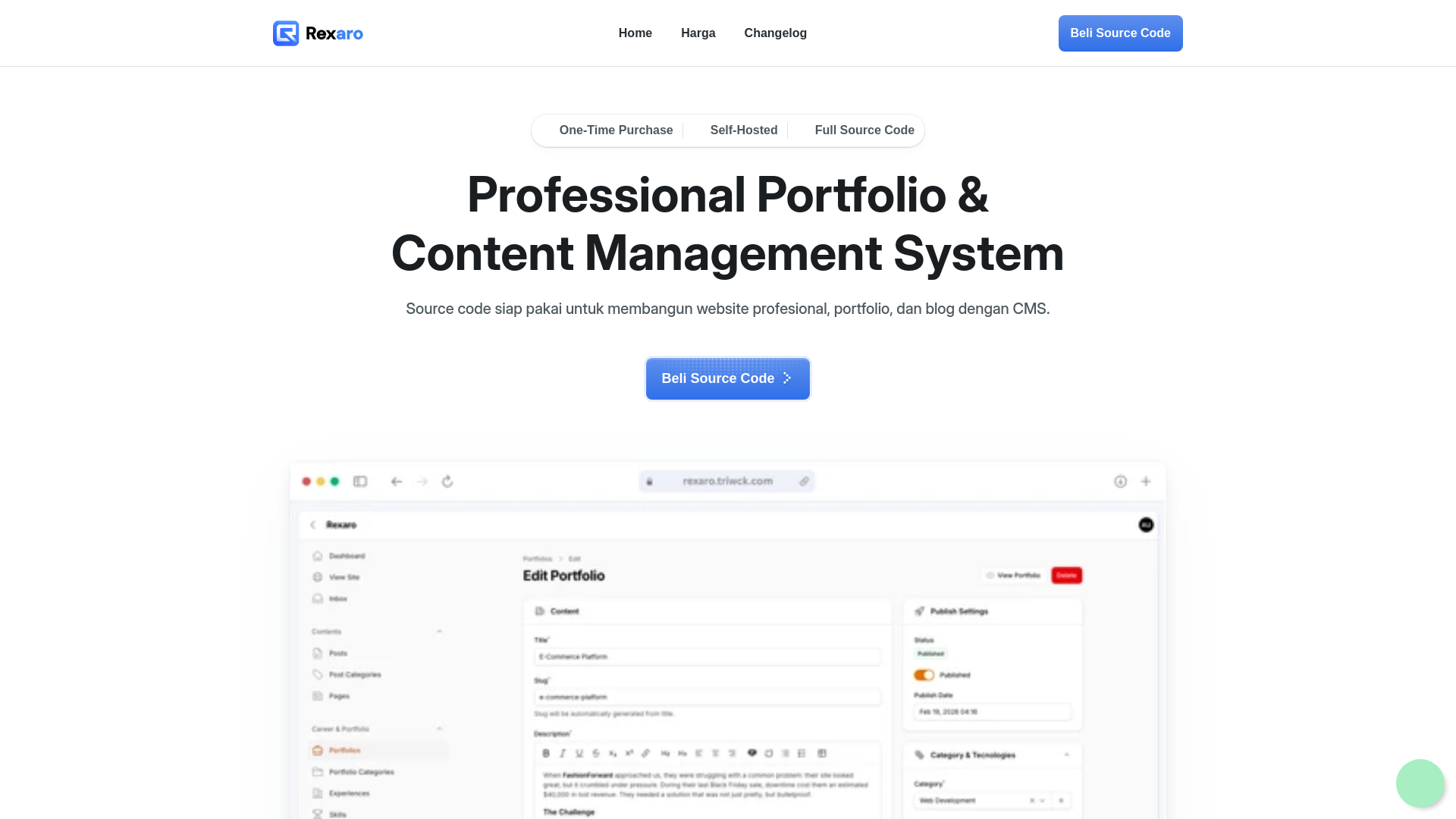 website screenshot of https://rexaro-triwck-com.pages.dev/