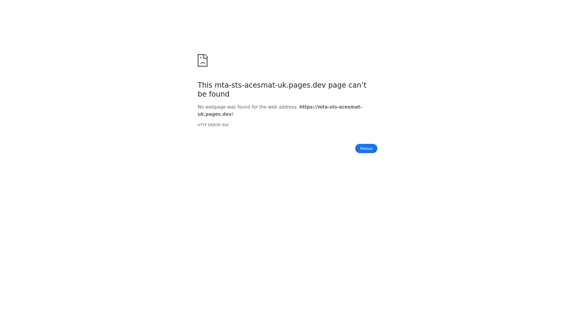 website screenshot of https://mta-sts-acesmat-uk.pages.dev/
