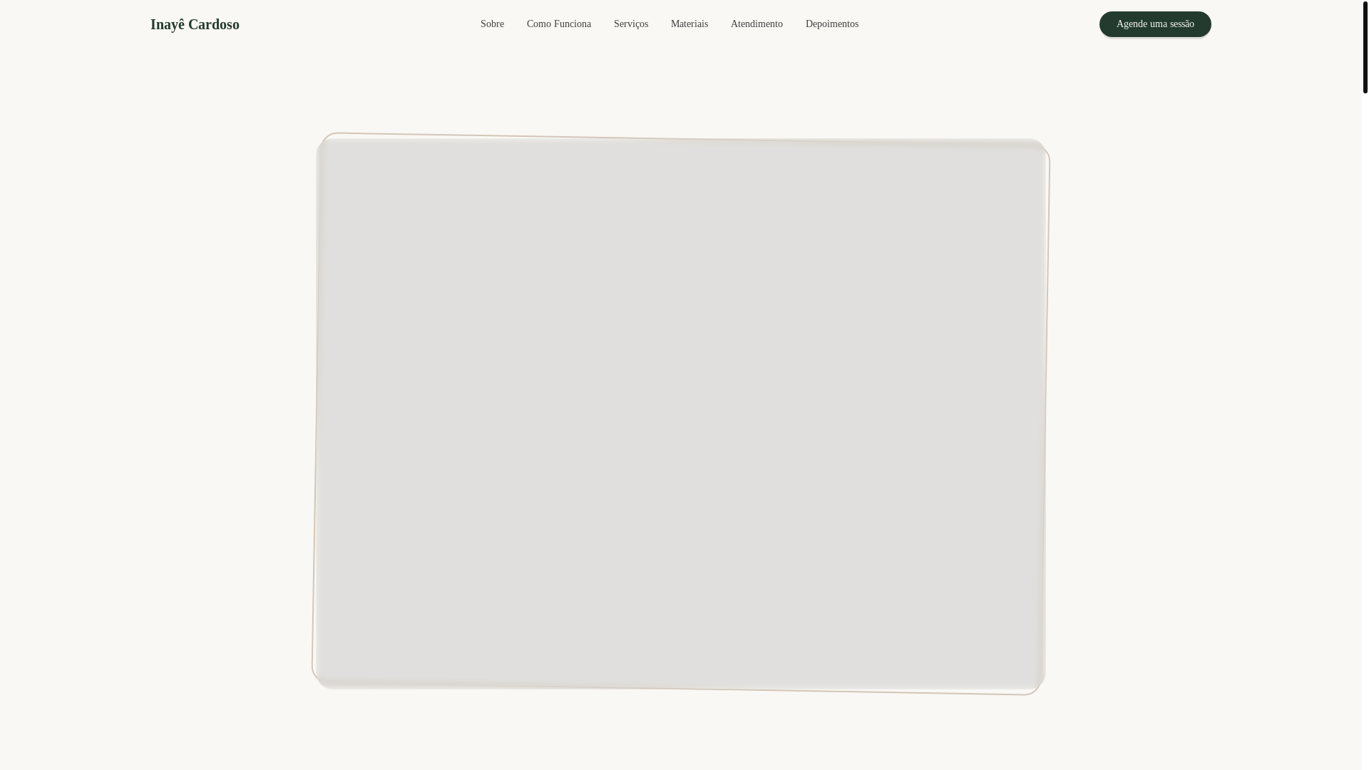 website screenshot of https://inayecardoso.com.br/