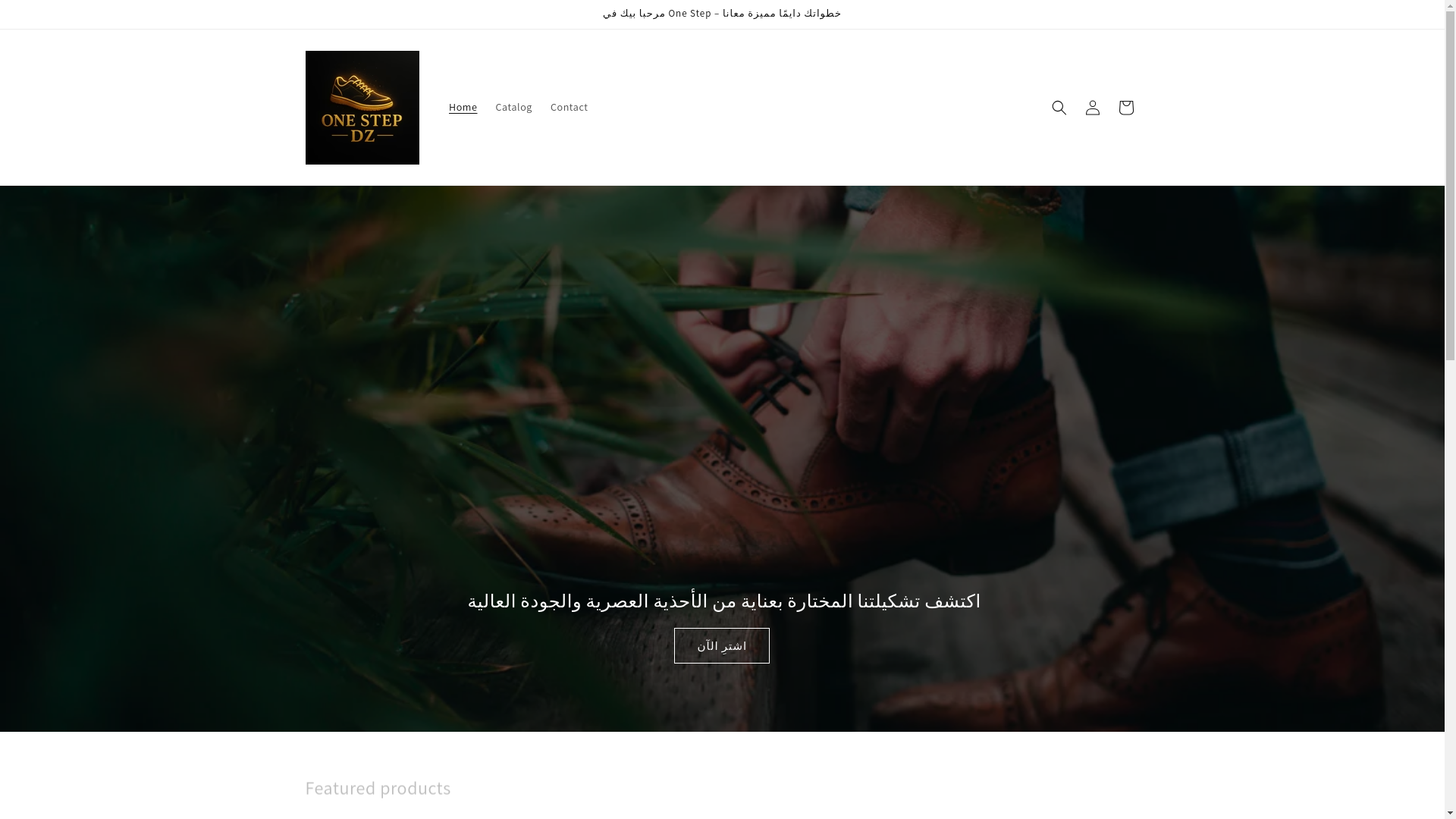 website screenshot of https://dz-onestep.store/