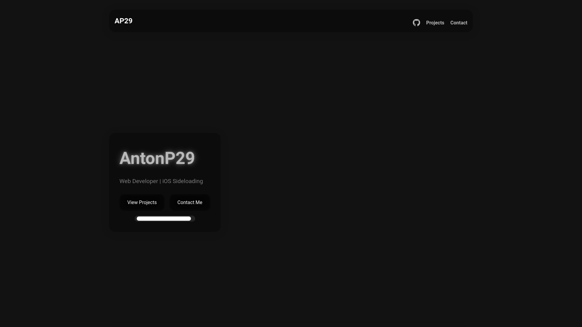 website screenshot of https://antonp29.pages.dev/