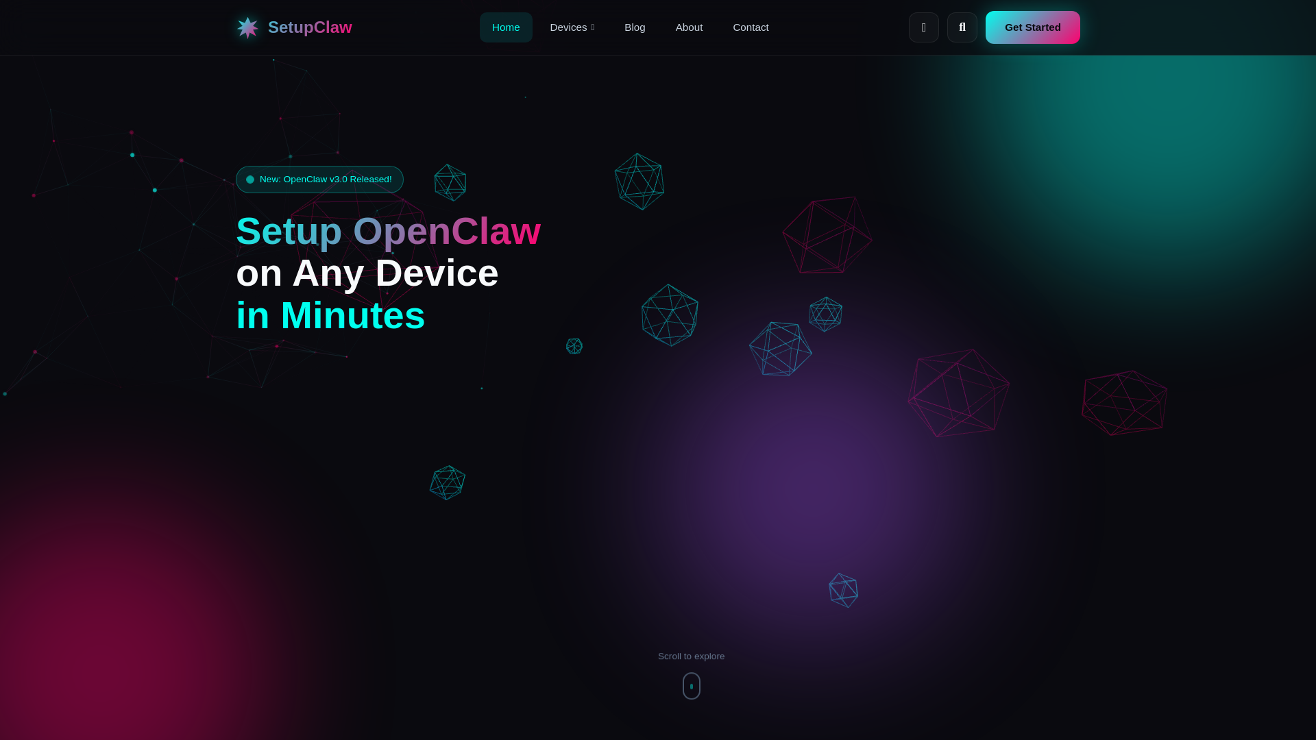 website screenshot of https://setupclaw.online/