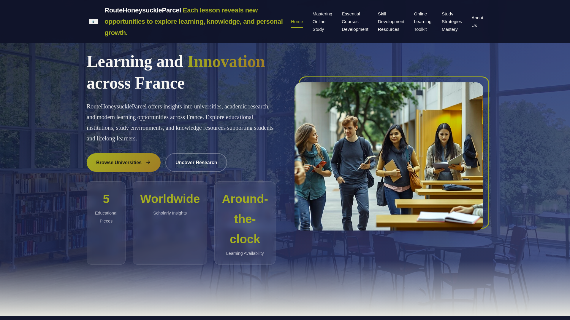 website screenshot of https://routehoneysuckleparcel.click/