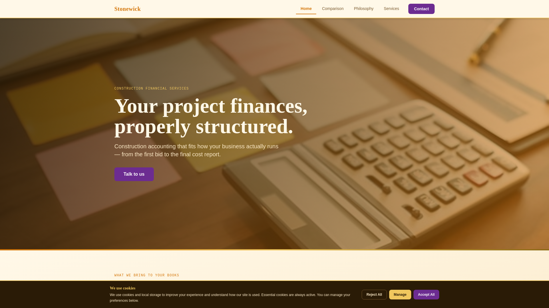website screenshot of https://stonewick.org/