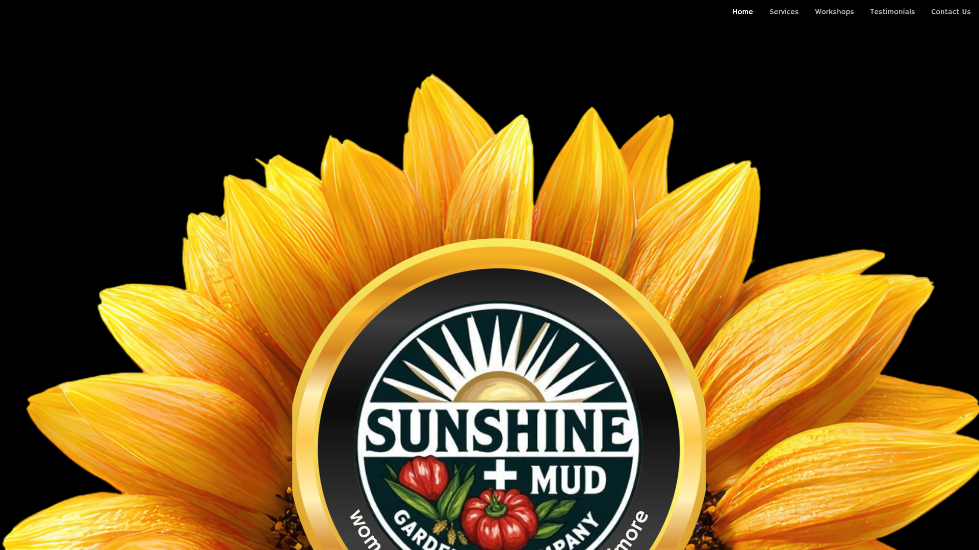 website screenshot of https://sunshinenmud.com/