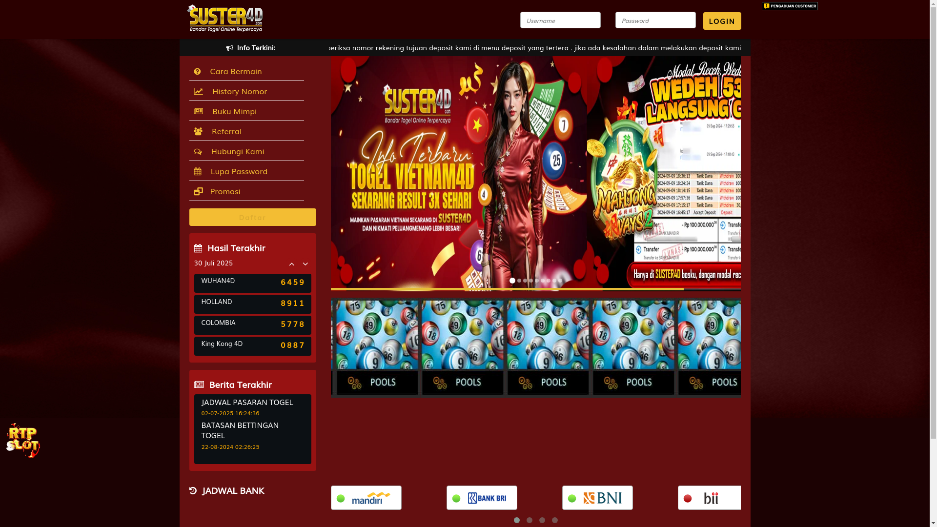 website screenshot of https://suster4d-j.com/