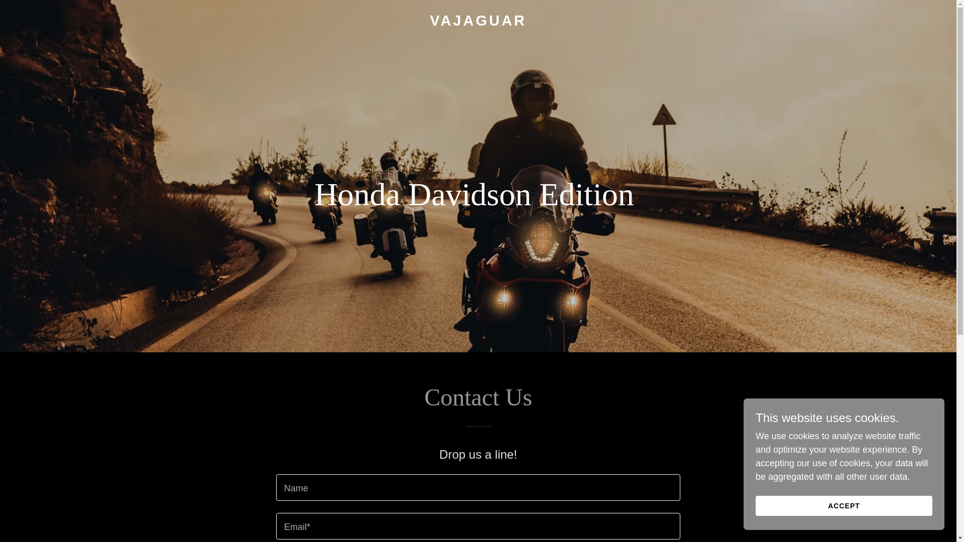 website screenshot of https://vajaguar.com/