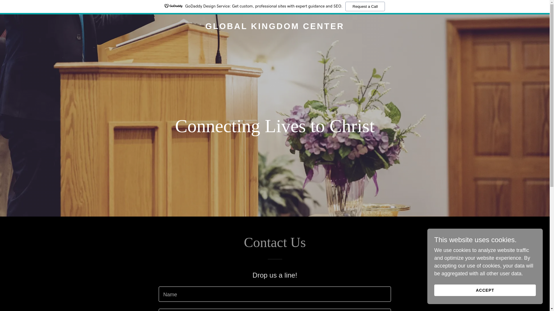 website screenshot of https://globalkingdomcenter.com/