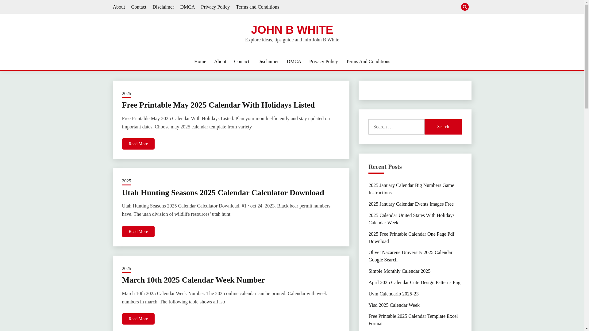 website screenshot of https://johnbwhitem.pages.dev/