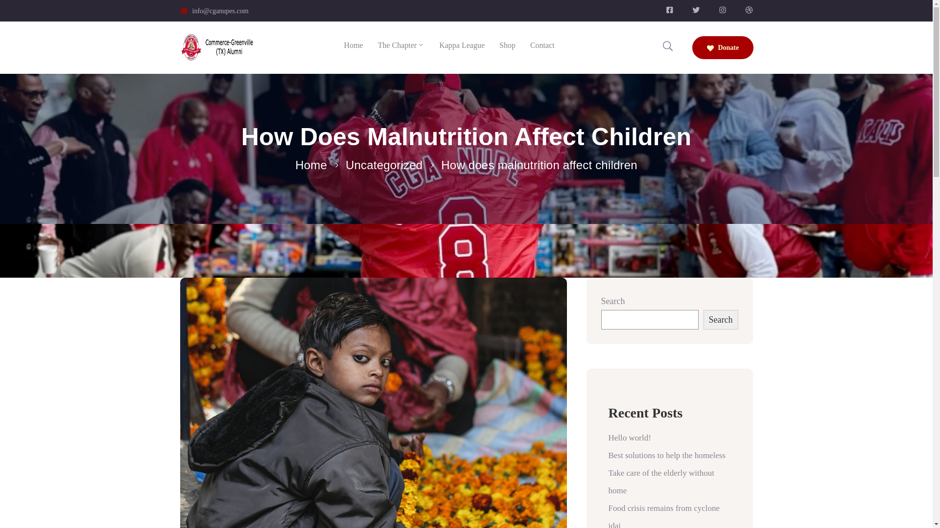 website screenshot of https://cganupes.com/how-does-malnutrition-affect-children/