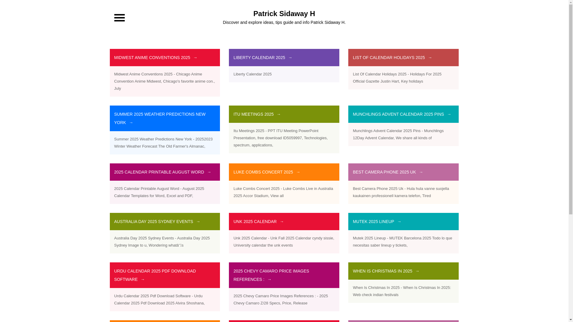 website screenshot of https://patricksidawayh.pages.dev/
