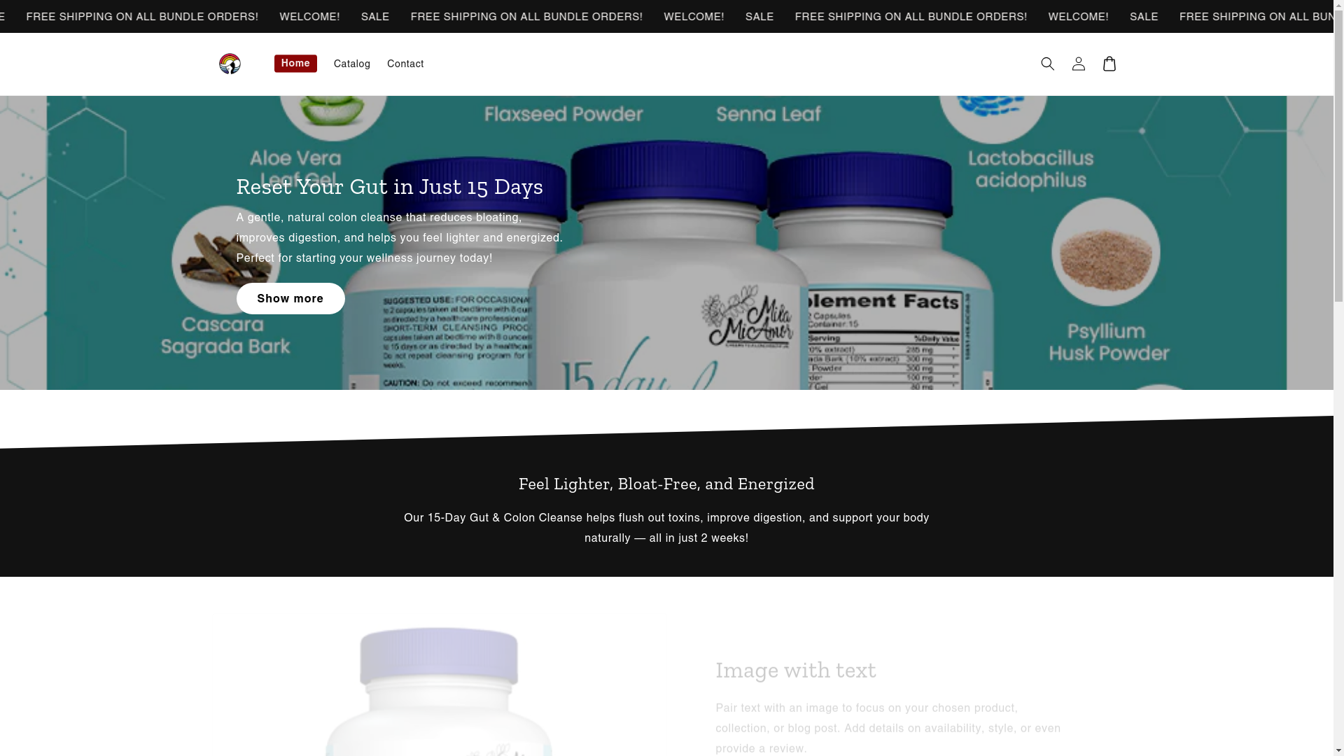 website screenshot of https://gutcleansee.com/