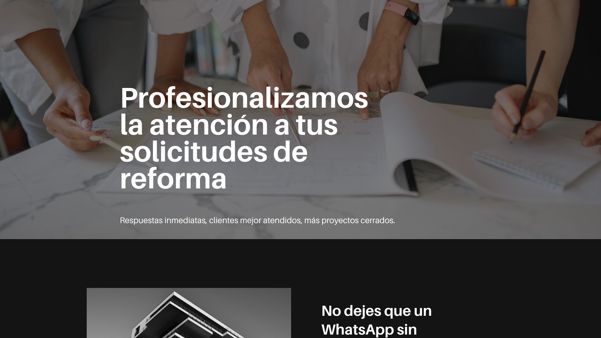 website screenshot of https://destinedautomatizations.com/