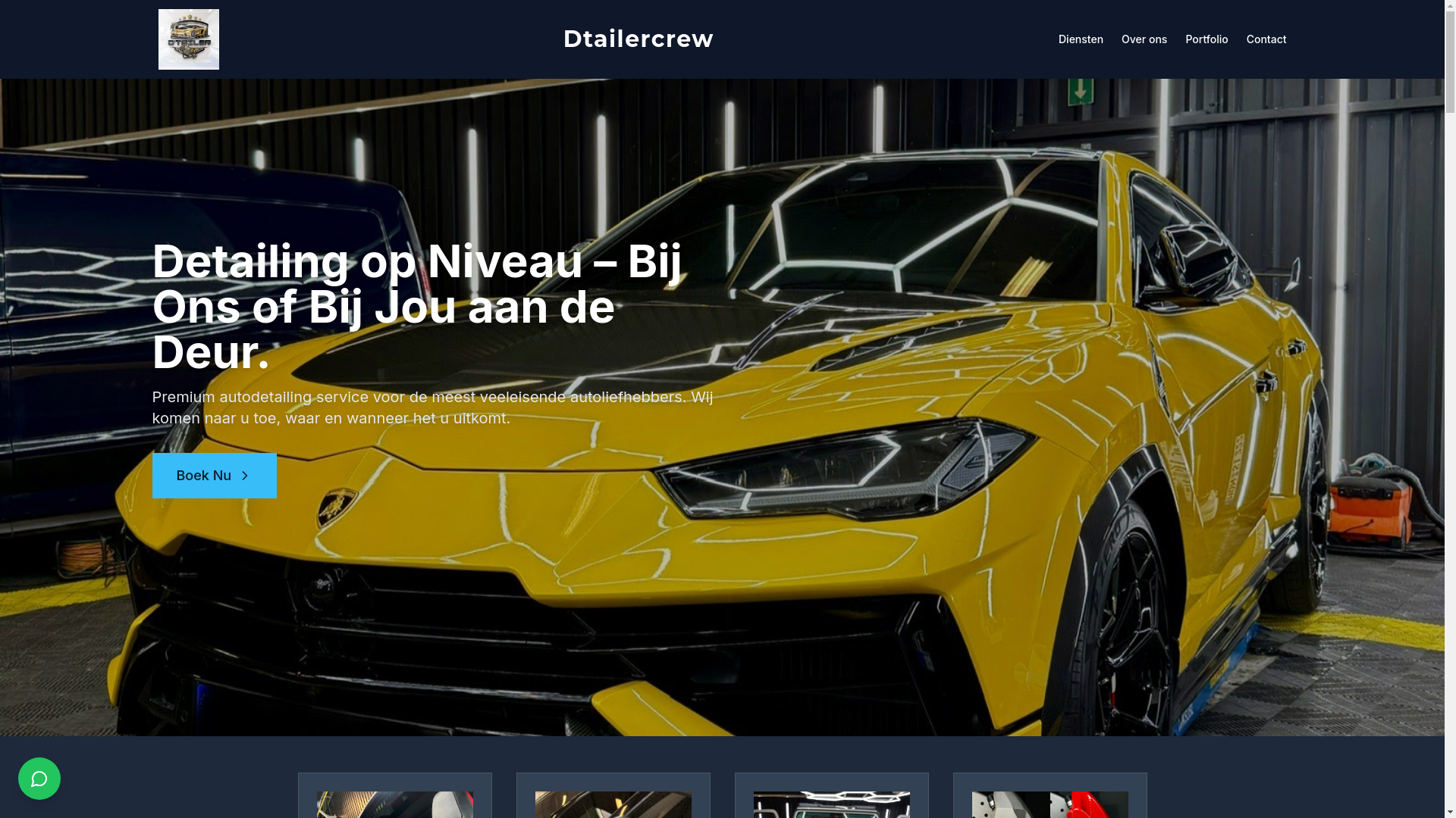 website screenshot of https://dtailercrew.com/