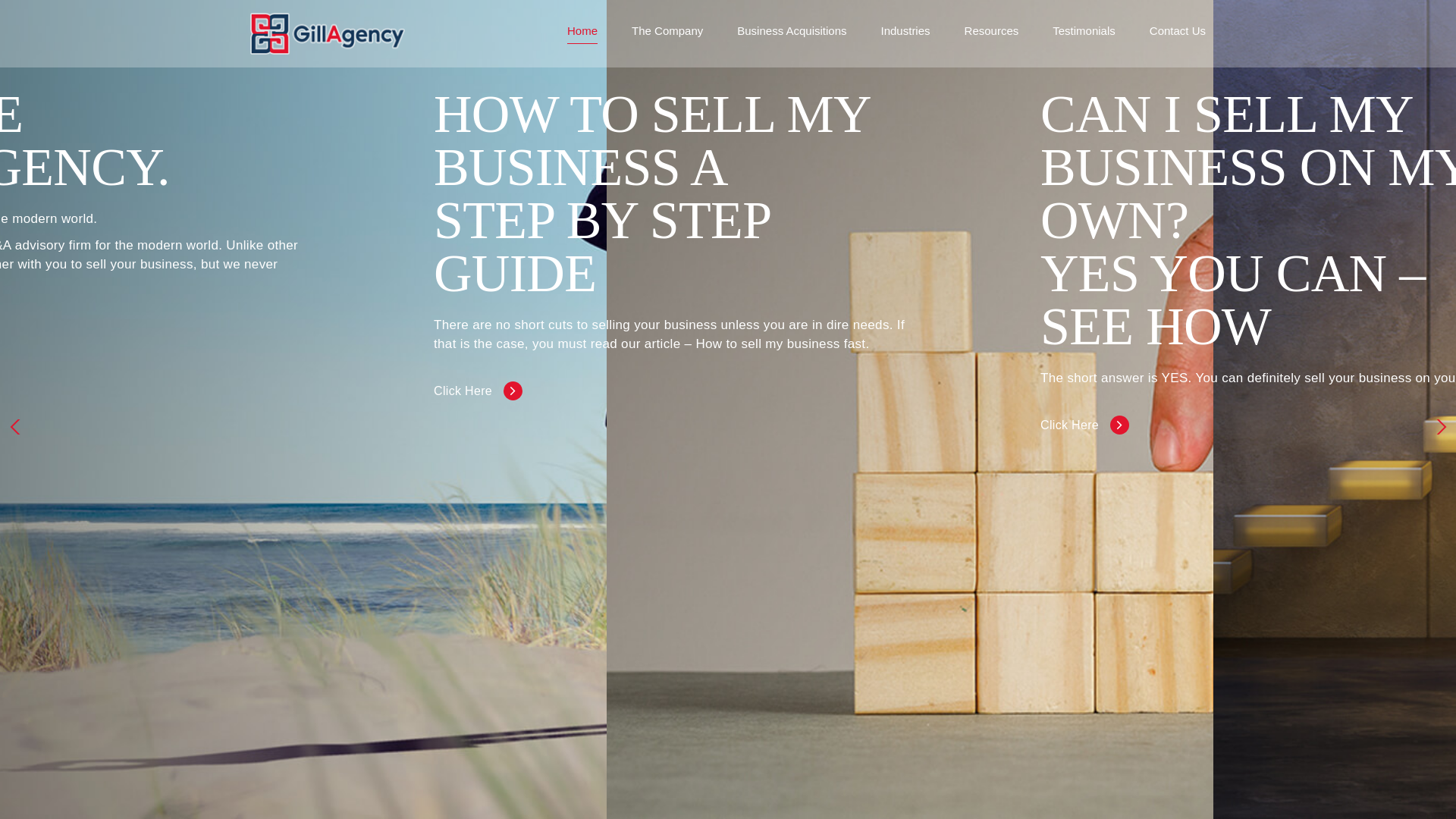 website screenshot of https://txgillagency.com/