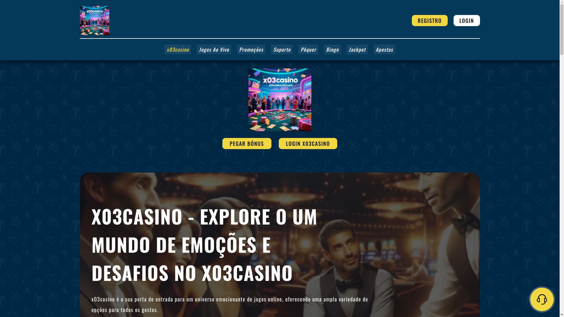 website screenshot of https://x03casinox03.com/