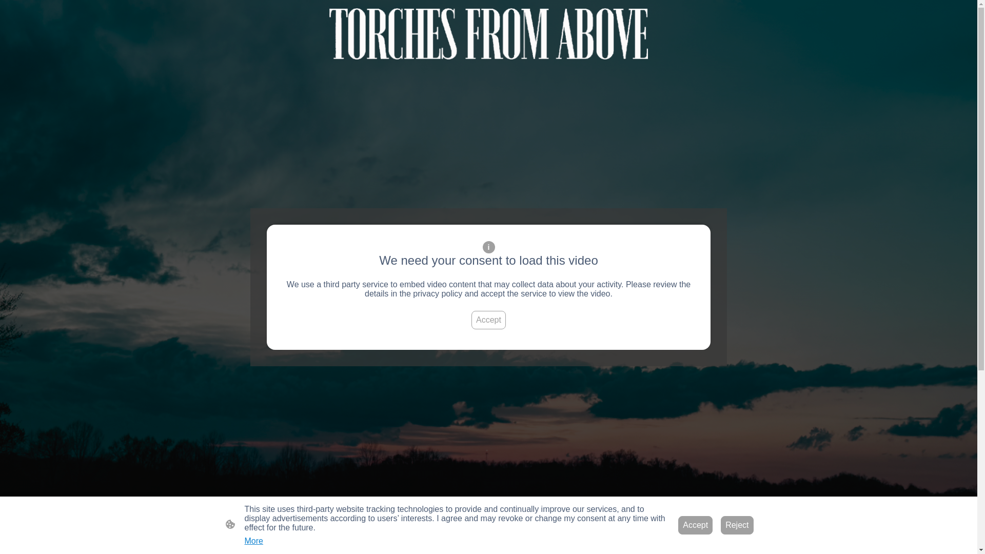 website screenshot of https://torchesfromabove.com/