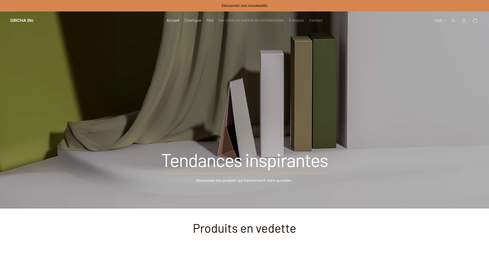 website screenshot of https://orichainc.com/