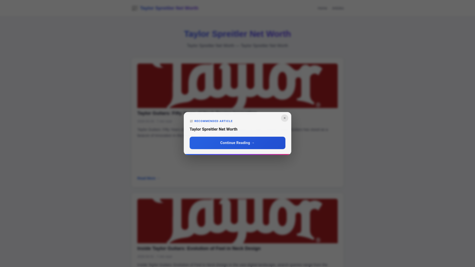 website screenshot of https://taylor-spreitler-net-worth.pages.dev/