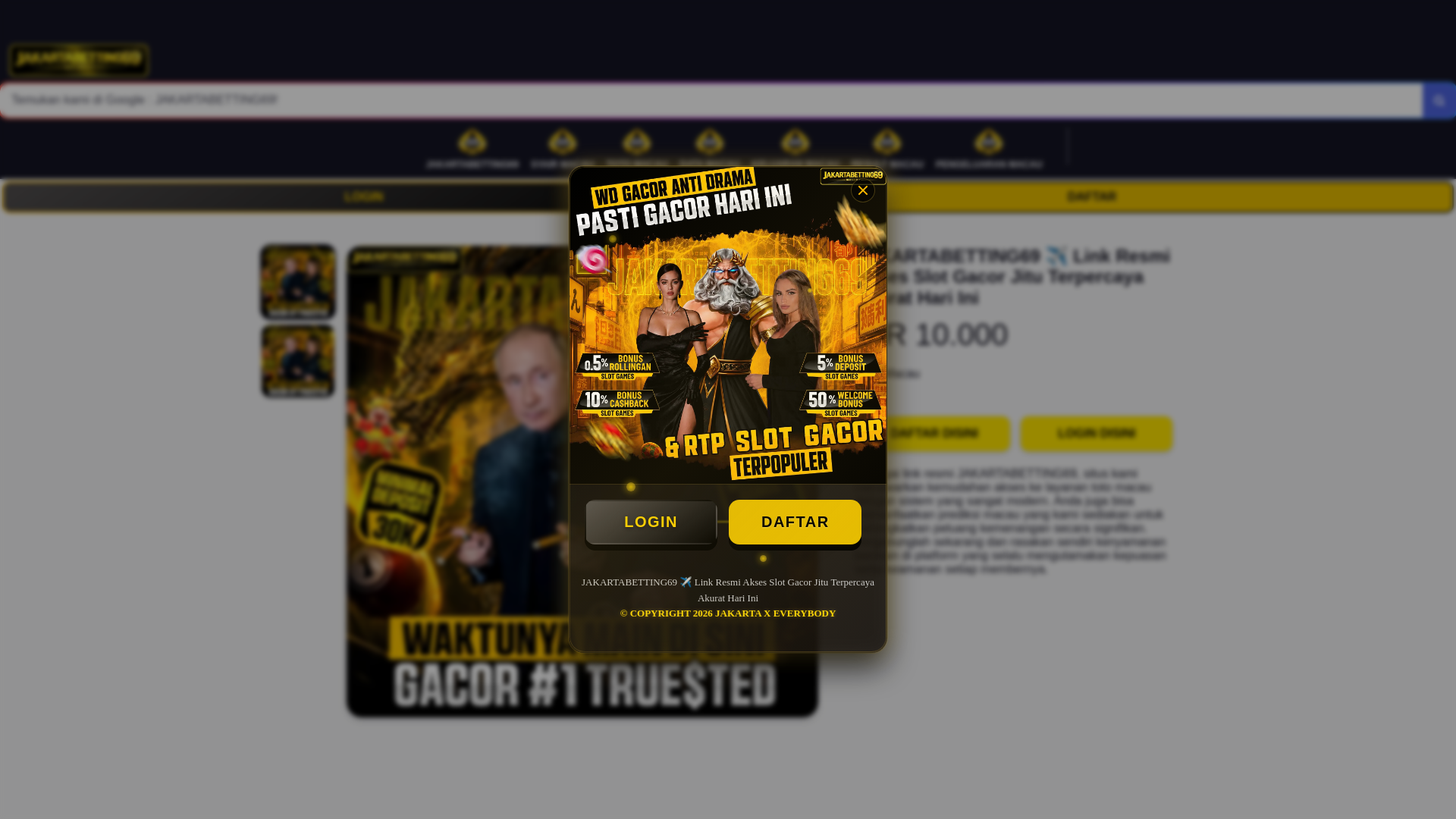 website screenshot of https://visit10-jakartabetting69.pages.dev/