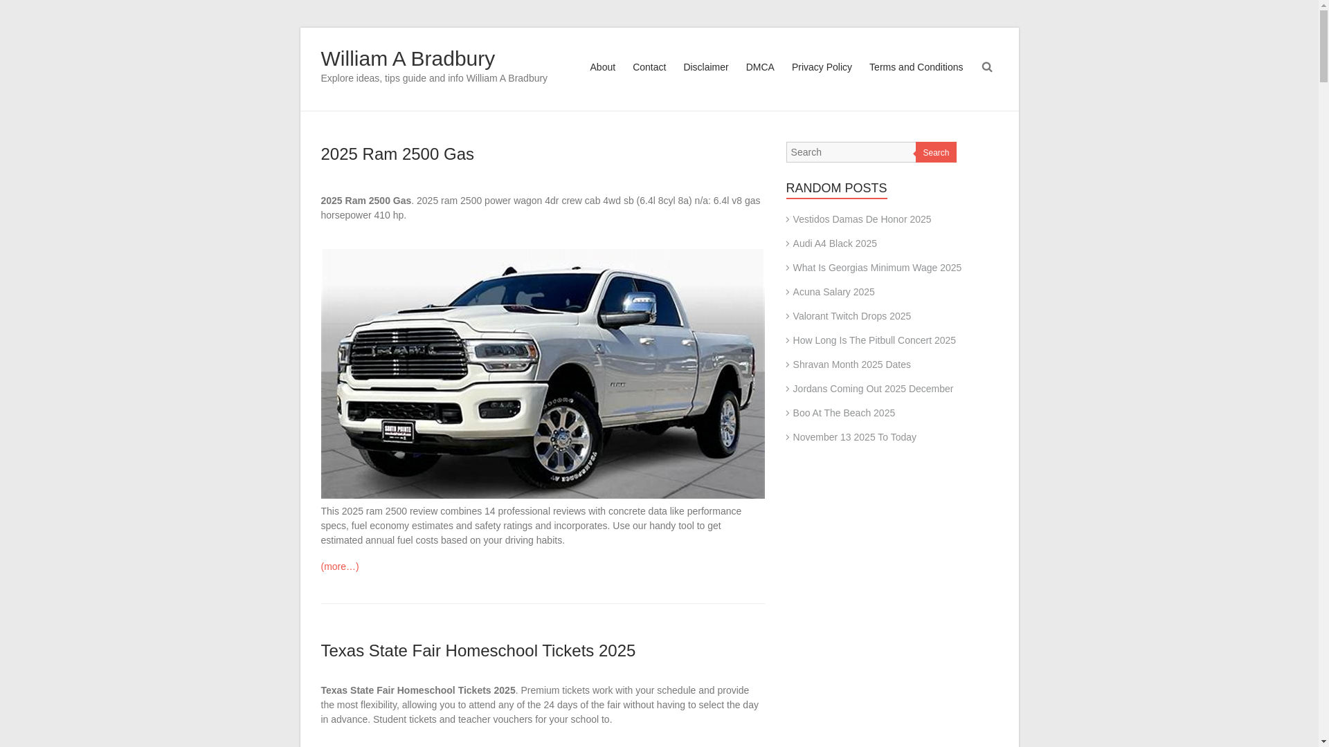 website screenshot of https://williamabradburyj.pages.dev/