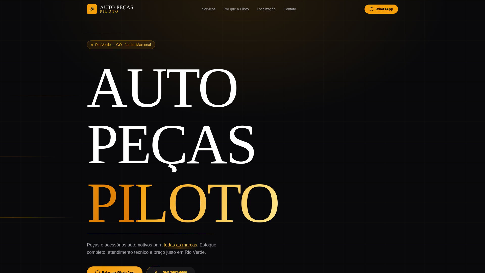 website screenshot of https://autopecas-piloto-rv.pages.dev/